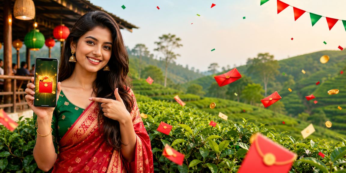 গাজীপুরে লাল-সবুজ বোনাস উপভোগ করছেন একজন মোবাইল বেটিং ব্যবহারকারী